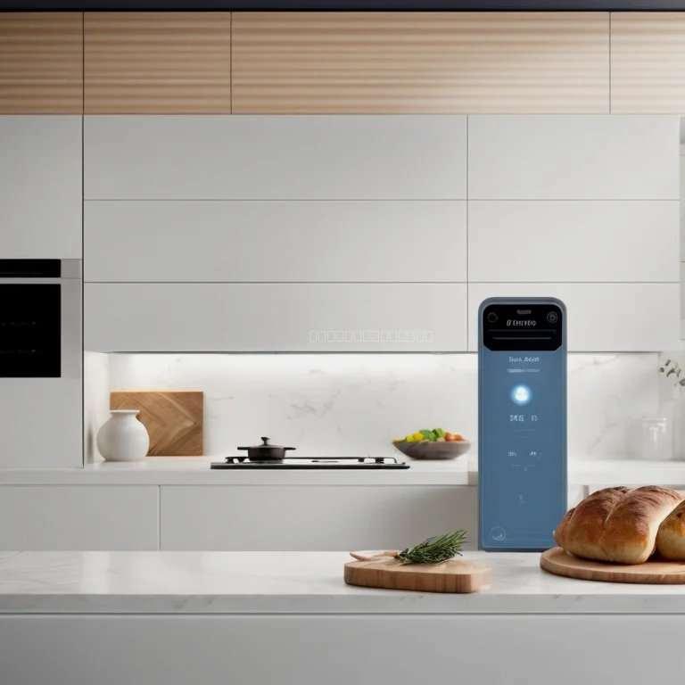 Smart AI Ofen in moderner Küche